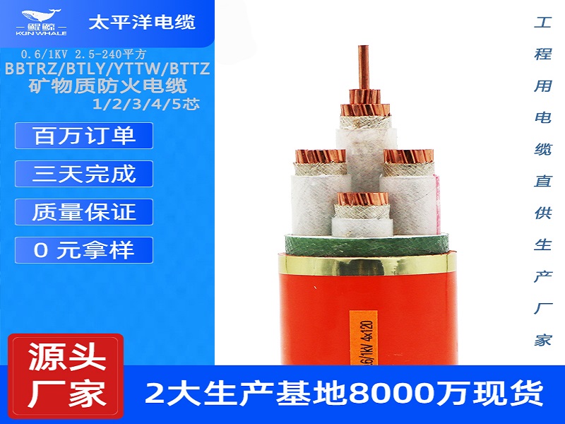 矿物绝缘防火电缆：安全与性能的完美结合