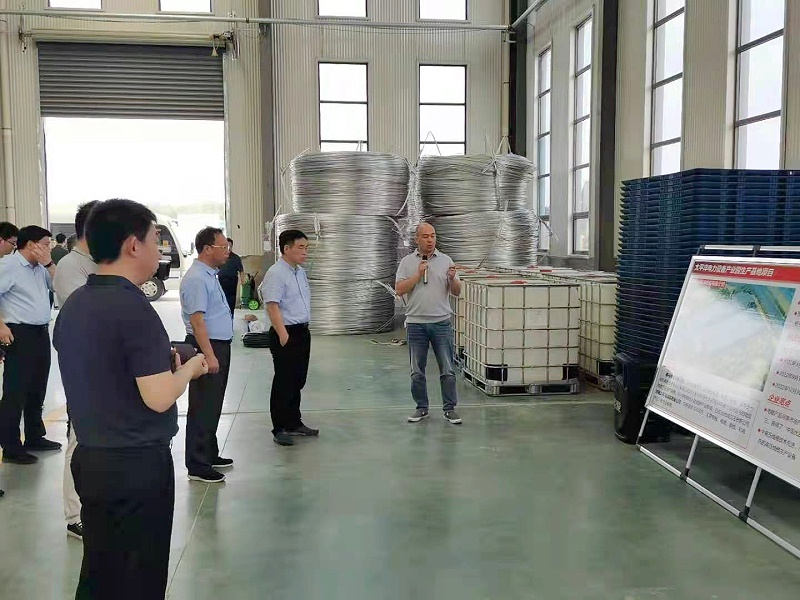 热烈欢迎市领导一行莅临广东星欧娱乐线缆调研督查